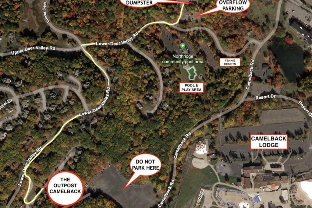Hébergement de vacances The Outpost Camelback Walk To Ski, Swim, And Fun! Tannersville
